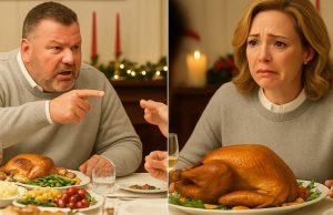 My husband sla.pped me in front of his entire family on Thanksgiving…