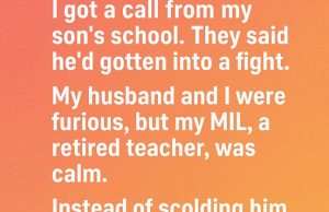 How My Mother-in-Law Taught My Son a Powerful Lesson After a School Fight