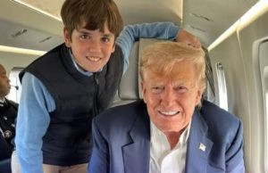 Photos from Spencer Trump’s 13th birthday have sparked outrage, with many people directing their anger toward his father.