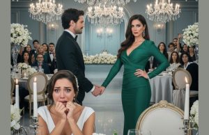 At our wedding, my husband raised his glass and said, ‘This dance is for the woman I have secretly loved for ten years.’ Then he walked past me…