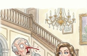 The Butler Was Trembling As She Told Him To Take Off Her Blouse