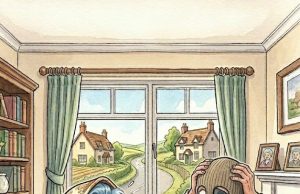 Three robbers entered a house