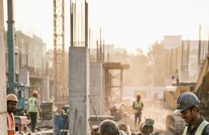 In a place meant for concrete and steel, they built something softer — a small shelter… and a big act of humanity.