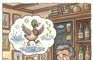 Three ducks walk into a bar