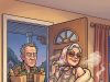 A mother-in-law stopped by the recently married couple’s house unexpectedly.
