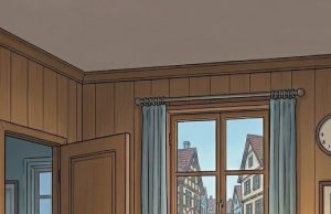 One day, a wife came home early and found her husband in their bedroom