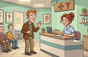 A man goes to a Doctor’s Office