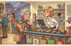 An Old Lady Had A Perfect Response To An Arrogant Cashier