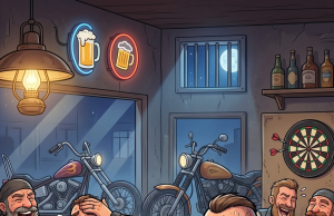 Grandma Walks Into a Biker Bar 😂