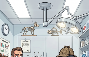 “The price of doing business at the Vet’s office”