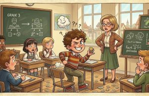 Johnny Kept Disrupting His Third Grade Class.