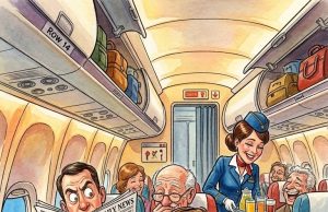 The Turbulent Flight of the Old Lady and the Lawyer