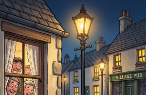 An Irishman Has Been at the Pub All Night Drinking