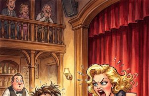 The Blonde Had One Very Important Complaint